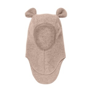 Cagulă lână merinos fleece Huttelihut - Mahogany Rose