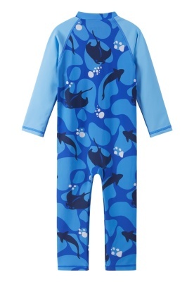 Costum de baie cu protectie UV 50+ Reima, Polskii Sparkly Blue