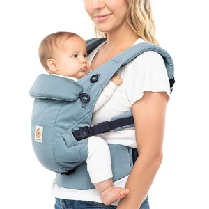 Ergobaby Adapt Soft Touch Cotton,  Slate Blue