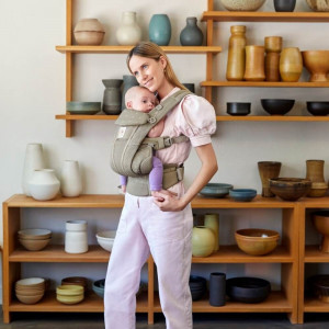 Ergobaby Omni Breeze - Soft Olive Diamond, Marsupiu ergonomic