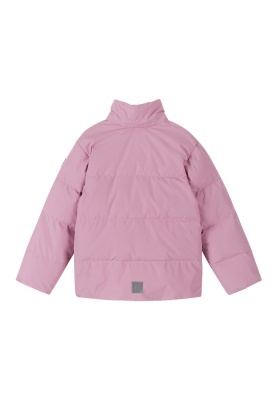Geacă de iarnă cu puf natural Reima Paimio - Grey Pink