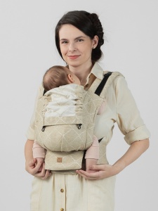 Isara Quick Full Buckle V2, Au Naturel, Marsupiu Ergonomic