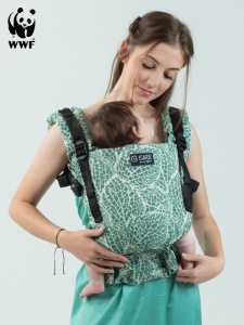 Marsupiu Ergonomic Isara The One, Majestic Green Forest