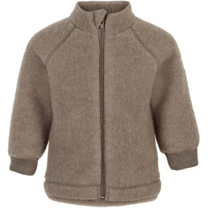 Jacheta din lână merinos fleece Mikk-line - Melange Denver