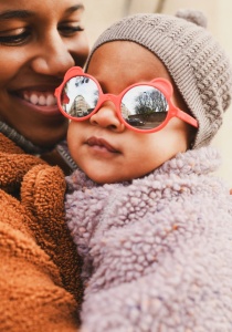 Ochelari de soare Ki ET LA (0-4 ani) - Ourson Elysee Red