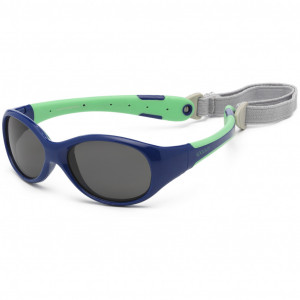 Ochelari de soare KOOLSUN, 0-3 ani - Flex - Navy Green