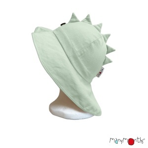 Pălărie ajustabilă ManyMonths Dino cânepă și bumbac - Jade