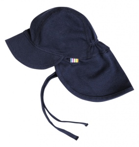 Pălărie bumbac organic - Navy, Joha, 1-4 luni