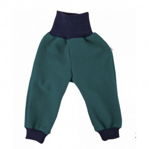 Pantaloni lână fiartă, Iobio - Emerald