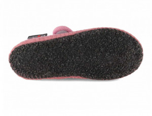 Pantofi interior din lână Haflinger - Starlight Babyrose