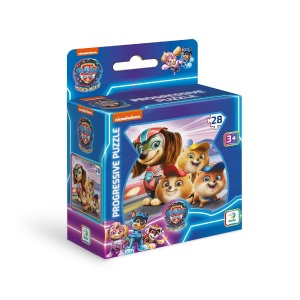 Puzzle Patrula catelusilor, Juniorii, 28 piese - Dodo Toys