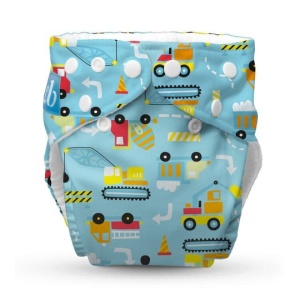 Set 5 scutece textile Charlie Banana - inserturi noi cu fleece , Marvelous Adventures - Img 7