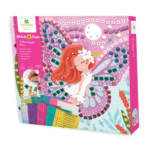 Set creativ mozaic, Zâne, 1000 piese, Sycomore