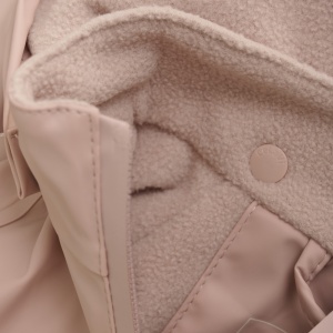 Set de ploaie căptușit Celavi - Misty Rose guler