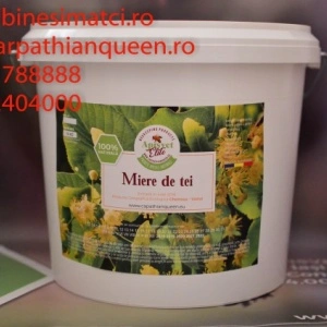 Miere de tei in galetuse noi de plastic alimentar de 14 kg=10 litri cu tot cu livrare oriunde in Romania