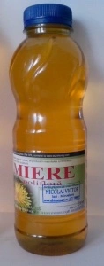 Miere Poliflora naturala imbuteliata la PET alimentar de 750 gr
