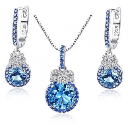 Set bijuterii argint Anastasia