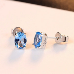 bijuterii topaz albastru