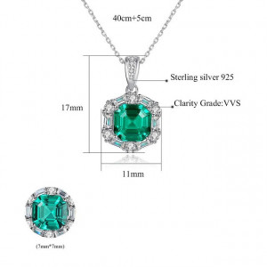 colier lady emerald