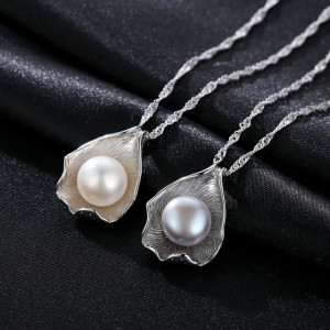 colier argint perle naturale