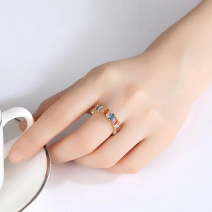 Inel auriu eternity