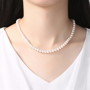Colier perle naturale Belle