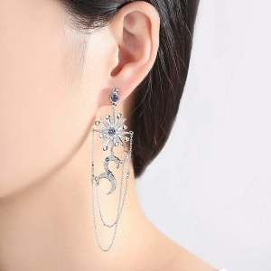 Cercei albastri Midnight - Img 3