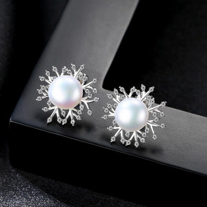 Set perle naturale din argint Princess