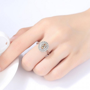 inel de logodna peridot