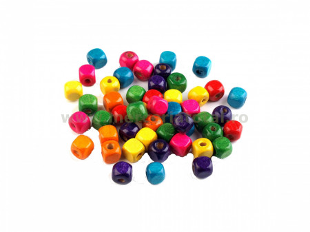 Margele lemn mix 8mm