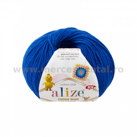 Alize Cotton Gold Hobby New 141 royal blue
