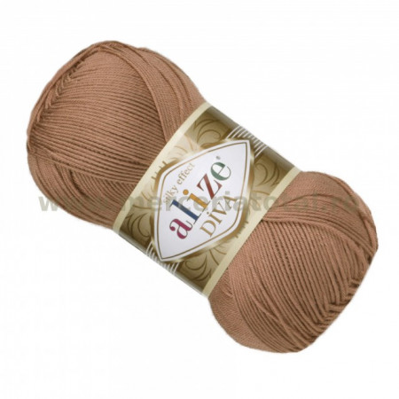 Alize Diva 261 red brown