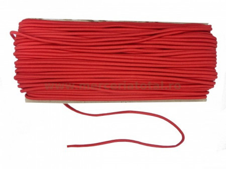 Elastic rotund rosu