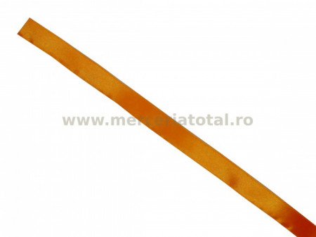 Panglica saten 12mm portocaliu