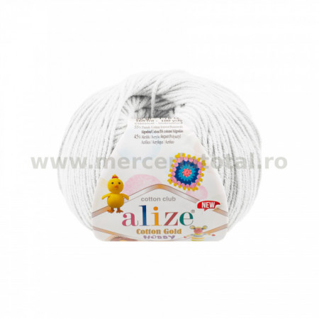 Alize Cotton Gold Hobby New 55 white
