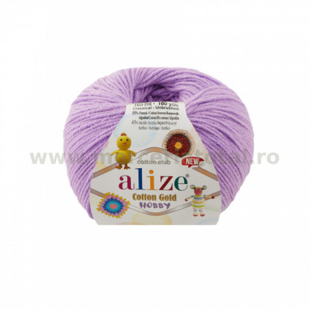 Alize Cotton Gold Hobby New 43 lilac