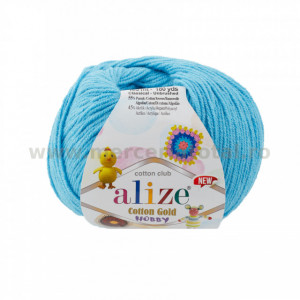 Alize Cotton Gold Hobby New 287 turquoise