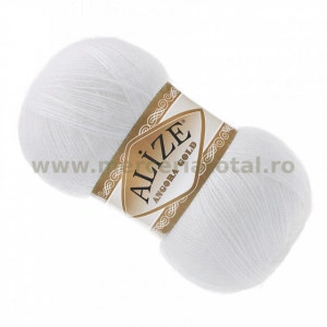 Alize Angora Gold 55 white