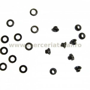 Ocheti 3mm negru fumuriu
