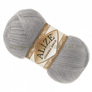 Alize Angora Gold 614 grey melange