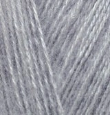 Alize Angora Gold 614 grey melange - Img 2