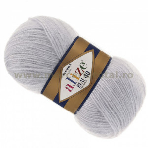 Alize Angora Real 40 52 light grey