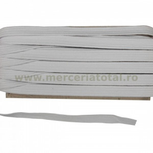 Elastic 10mm alb