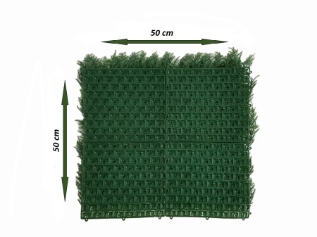 VV 9003 GreenWall Thuja japonez-perete verde artificial 0,5mx0,5m - Img 3