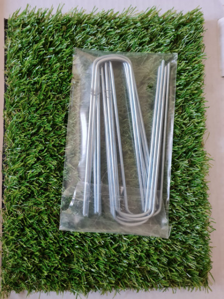 Cleme fixare gazon artificial-set 10 bucati