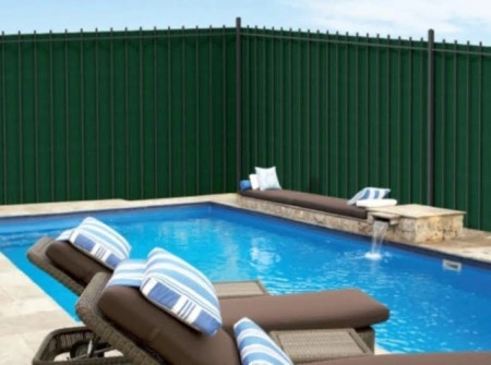 PLASA VERDE plastic- umbrire,mascare,camuflaj-rola 1,5 x 10m, 220 gr/mp - Img 3