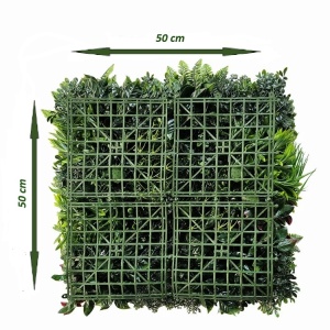 VV 9003 GreenWall Puzzle ABCD-perete verde artificial 0,5mx0,5m - Img 4