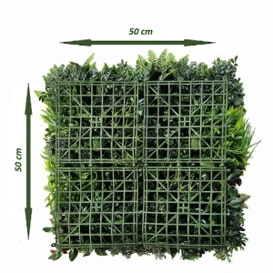 VV 9003 GreenWall Puzzle ABCD-perete verde artificial 0,5mx0,5m - Img 4