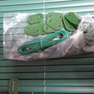 12001-Kit fixare bamboo V-set 30 bucati