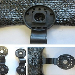 Clips cap rotund pt prindere/fixare plasa umbrire-set 20 buc - Img 2